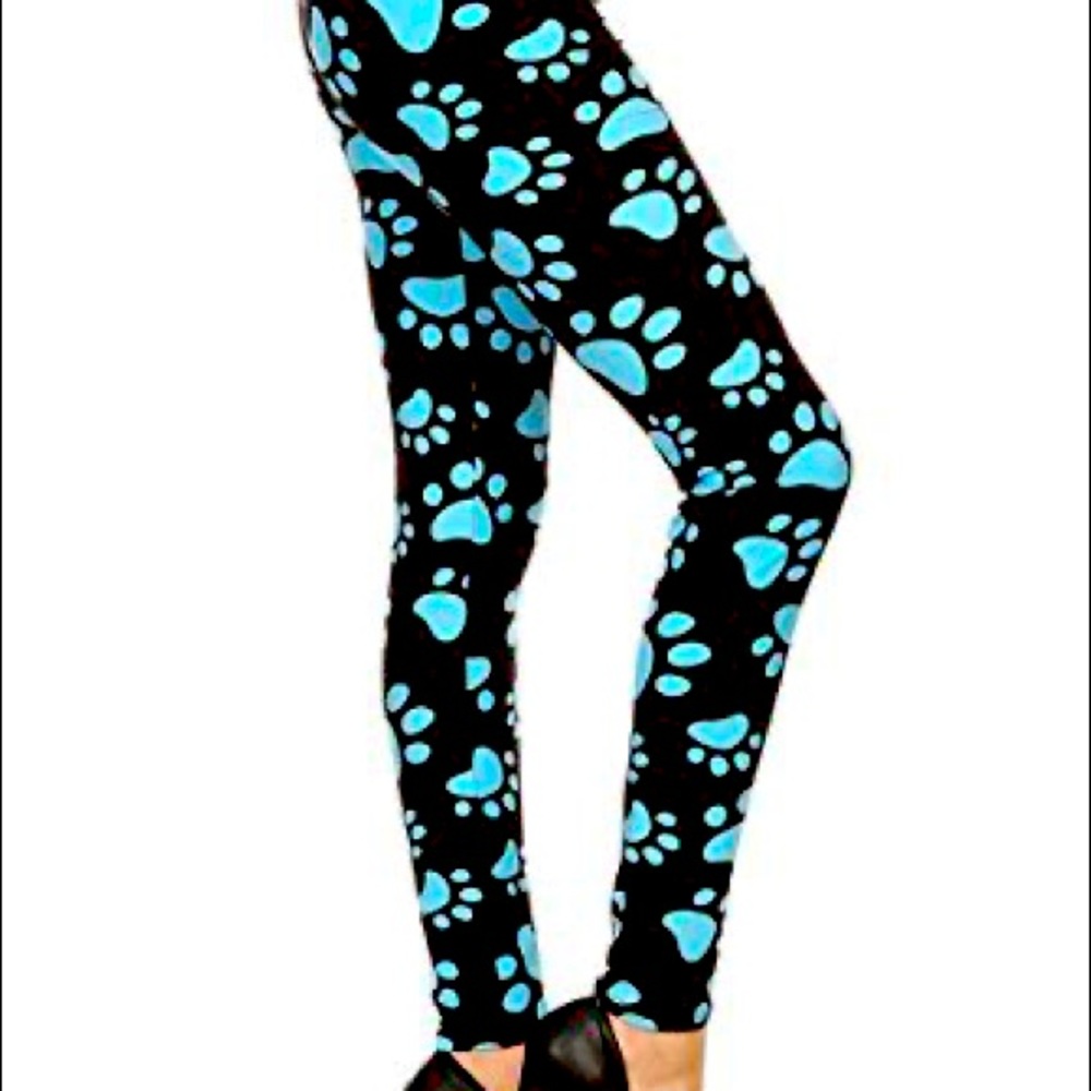 Leggings Depot Women’s Dog Print Buttery Soft